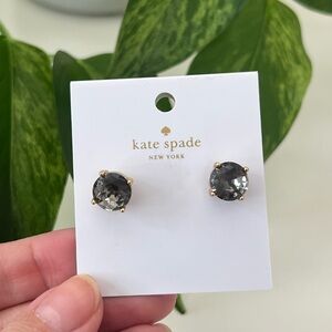 NWT Kate Spade Large Gold Stud Earrings